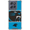 NFL Carolina Panthers Zone Block Moto G Power 5G (2025) Clear Case