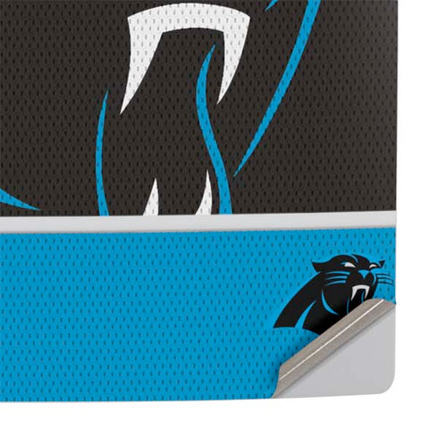 NFL Carolina Panthers Zone Block PS5 Pro Console Skin