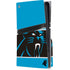 NFL Carolina Panthers Zone Block PS5 Pro Disk Console Skin
