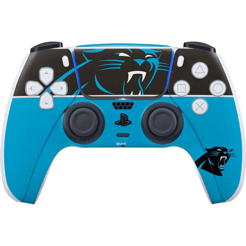 NFL Carolina Panthers Zone Block PlayStation PS5 Skins