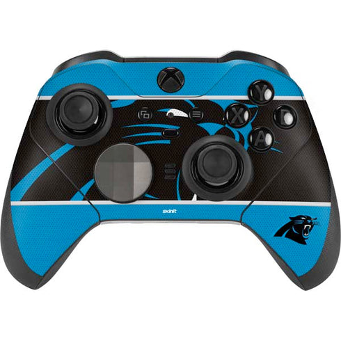 NFL Carolina Panthers Zone Block Xbox Elite Wireless Controller Series 2 Skin