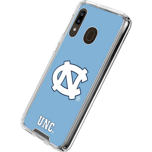 University of North Carolina UNC Galaxy A30 Clear Case