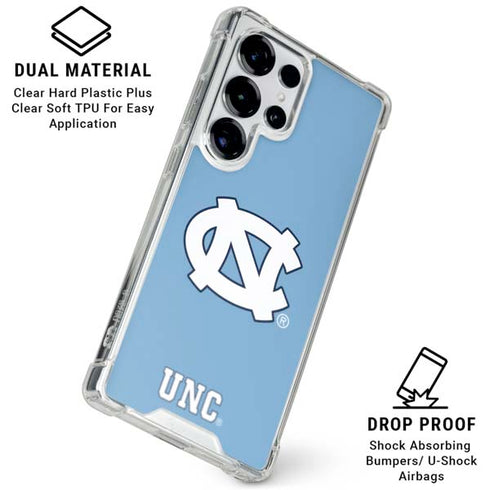 University of North Carolina UNC Galaxy S25 Ultra Clear Case
