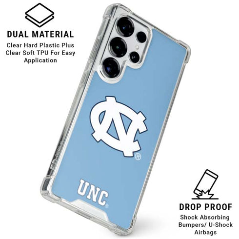 University of North Carolina UNC Galaxy S26 Ultra Clear Case