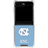 University of North Carolina UNC Galaxy Z Flip6 Clear Case