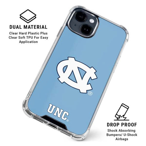 University of North Carolina UNC iPhone 15 Clear Case