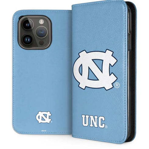 University of North Carolina UNC iPhone 15 Pro Folio Case