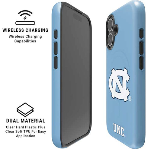 University of North Carolina UNC iPhone 16 Magsafe Impact Case
