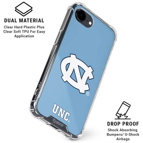 University of North Carolina UNC iPhone 16e Clear Case