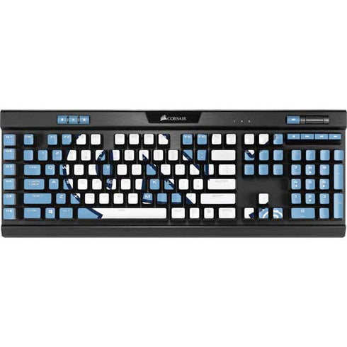 University of North Carolina UNC K95 RGB PLATINUM Mechanical Gaming Keyboard Skin