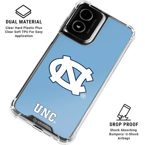University of North Carolina UNC Moto G Power 5G (2024) Clear Case