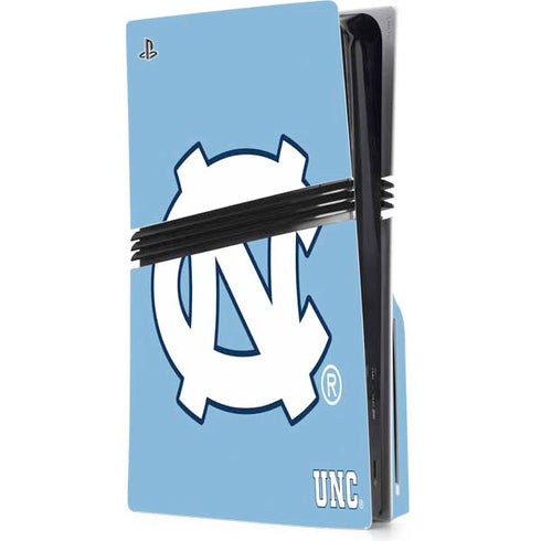 University of North Carolina UNC PS5 Pro Disk Console Skin