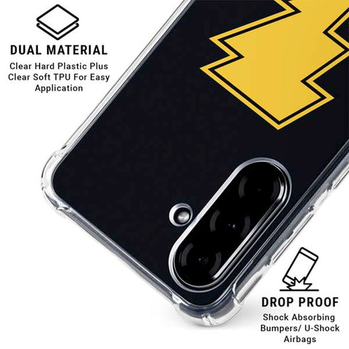 DC Comics Black Adam Classic Logo Galaxy A36 5G Clear Case