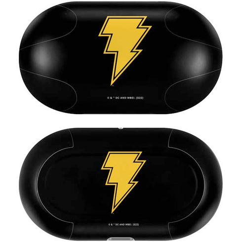 DC Comics Black Adam Classic Logo Galaxy Buds Plus Skin