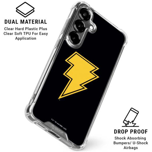 DC Comics Black Adam Classic Logo Galaxy S26 Clear Case