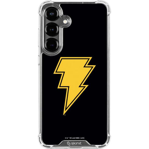 DC Comics Black Adam Classic Logo Galaxy S26 Plus Clear Case