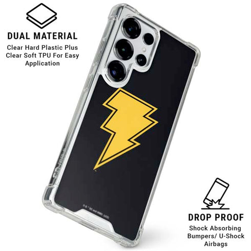 DC Comics Black Adam Classic Logo Galaxy S26 Ultra Clear Case