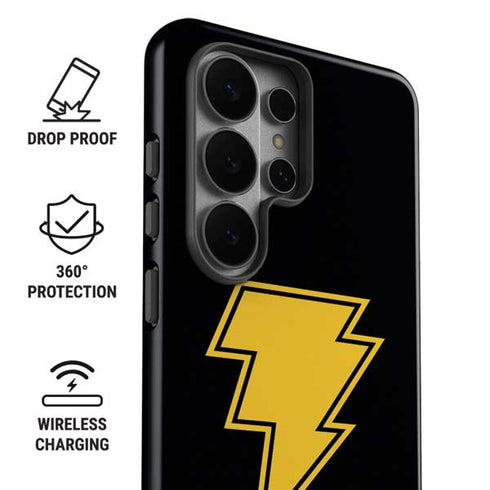 DC Comics Black Adam Classic Logo Galaxy S26 Ultra Impact Case