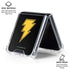 DC Comics Black Adam Classic Logo Galaxy Z Flip6 Clear Case