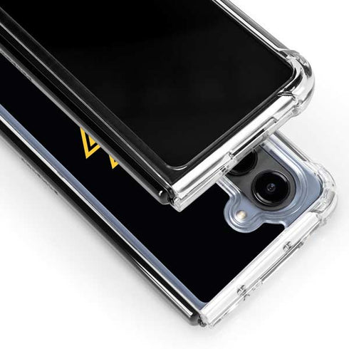 DC Comics Black Adam Classic Logo Galaxy Z Fold5 5G Clear Case