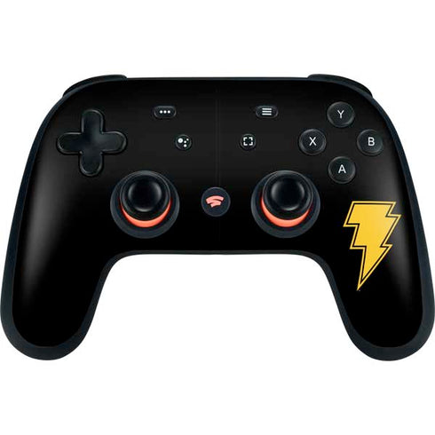 DC Comics Black Adam Classic Logo Google Stadia Controller Skin