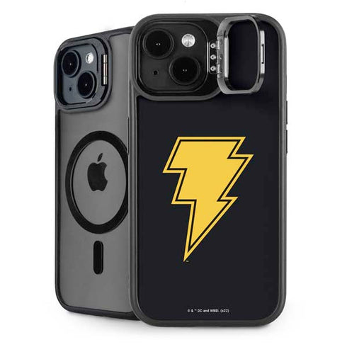 DC Comics Black Adam Classic Logo iPhone 15 Plus Kickstand Case