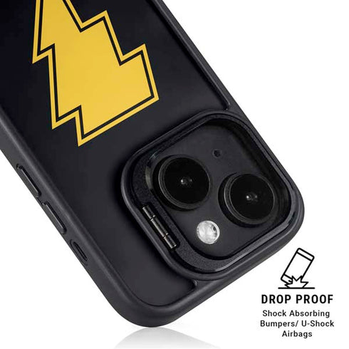 DC Comics Black Adam Classic Logo iPhone 15 Plus Kickstand Case