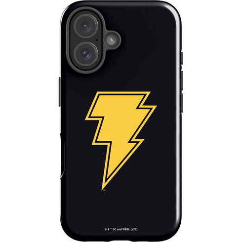DC Comics Black Adam Classic Logo iPhone 16 Plus Impact Case