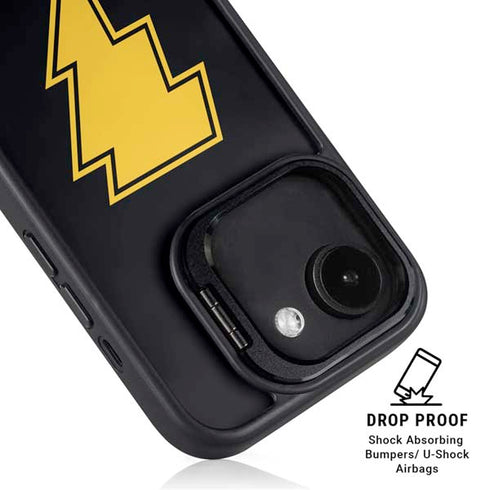 DC Comics Black Adam Classic Logo iPhone 16e Kickstand Case