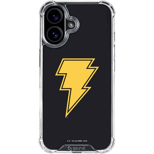 DC Comics Black Adam Classic Logo iPhone 17 Clear Case