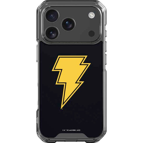 DC Comics Black Adam Classic Logo iPhone 18 Pro Clear Case