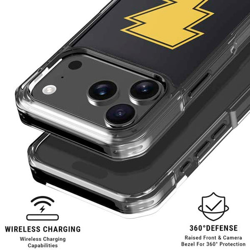 DC Comics Black Adam Classic Logo iPhone 18 Pro Clear Case