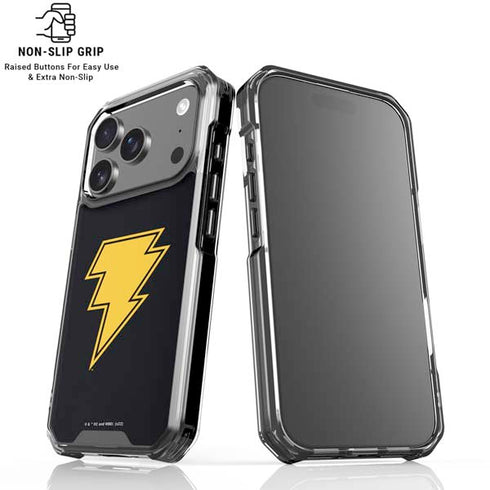 DC Comics Black Adam Classic Logo iPhone 18 Pro Clear Case