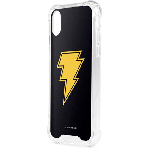 DC Comics Black Adam Classic Logo iPhone XS Clear Case