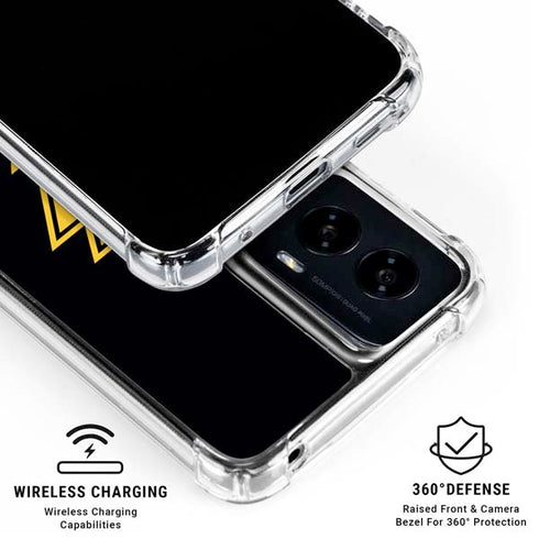 DC Comics Black Adam Classic Logo Moto G Power 5G (2024) Clear Case