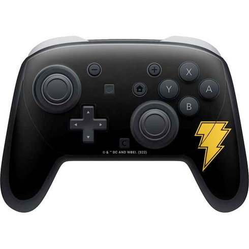 DC Comics Black Adam Classic Logo Nintendo Switch 2 (2025) Pro Controller Skin