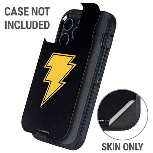 DC Comics Black Adam Classic Logo Otterbox Defender iPhone Skin