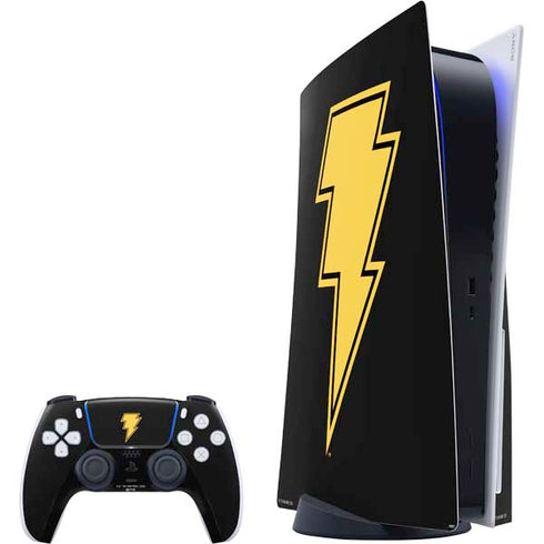 DC Comics Black Adam Classic Logo PlayStation PS5 Skins