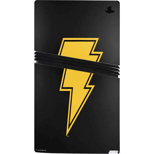 DC Comics Black Adam Classic Logo PS5 Pro Console Skin