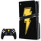 DC Comics Black Adam Classic Logo PS5 Pro Disk Bundle Skin