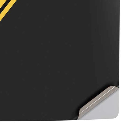 DC Comics Black Adam Classic Logo PS5 Pro Disk Console Skin