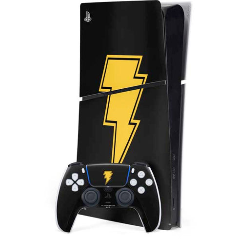 DC Comics Black Adam Classic Logo PlayStation PS5 Skins