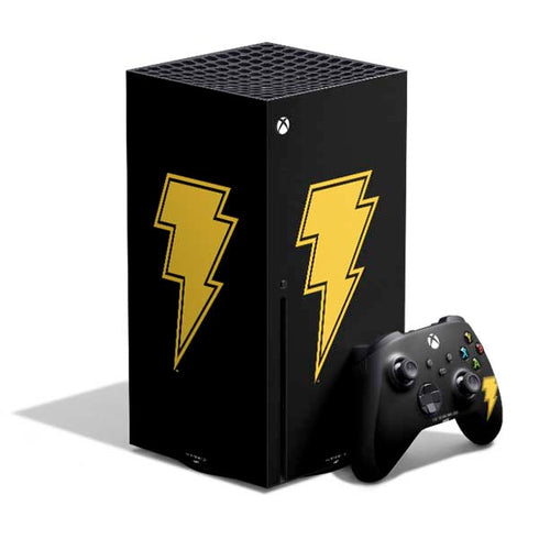 DC Comics Black Adam Classic Logo Xbox Series X Bundle Skin