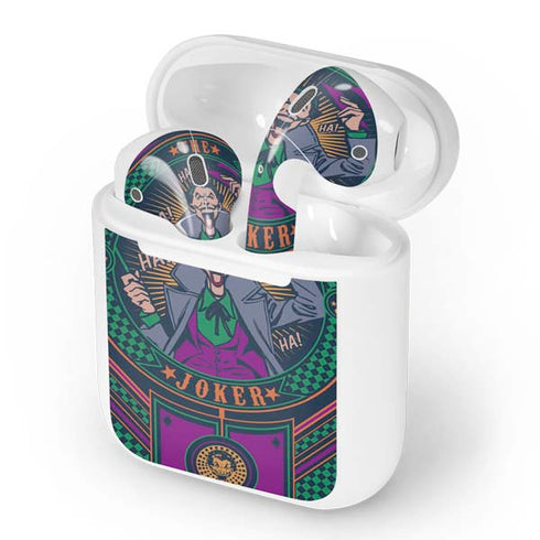 DC Comics The Joker Casino Chip Apple AirPods Skin