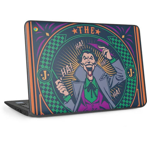 DC Comics The Joker Casino Chip HP Chromebook Skin