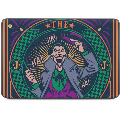 DC Comics The Joker Casino Chip HP Chromebook Skin