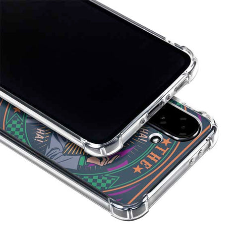 DC Comics The Joker Casino Chip Galaxy A36 5G Clear Case