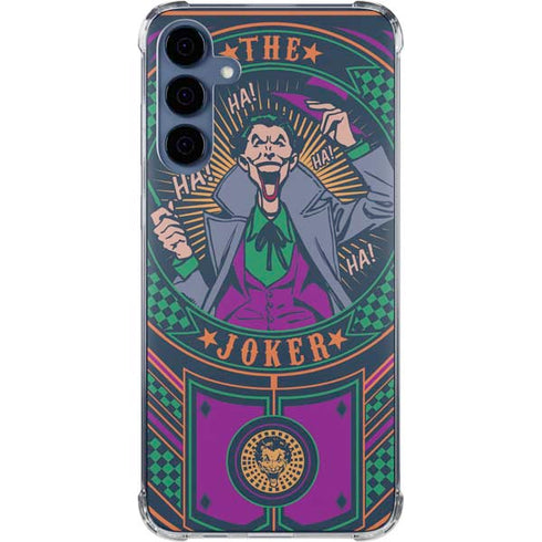 DC Comics The Joker Casino Chip Galaxy A55 5G Clear Case