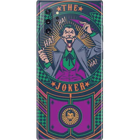 DC Comics The Joker Casino Chip Galaxy Note 10 Plus Skin