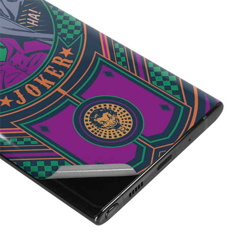 DC Comics The Joker Casino Chip Galaxy Note 10 Plus Skin